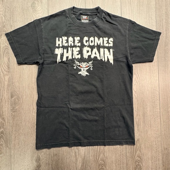 WWE Other - Vintage Brock Lesnar WWE Here Comes The Pain T-Shirt Mens Medium Black Graphic